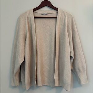 Vila Milano, Open Front Neutral Cardigan, XS-S, Soft